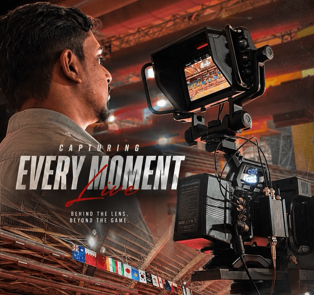 HATTRICK SOLUTION sports broadcasting production at the FIBA U18 Asia Cup 2026