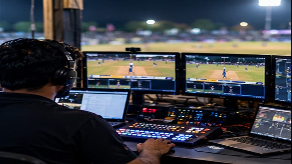 Live sports streaming setup