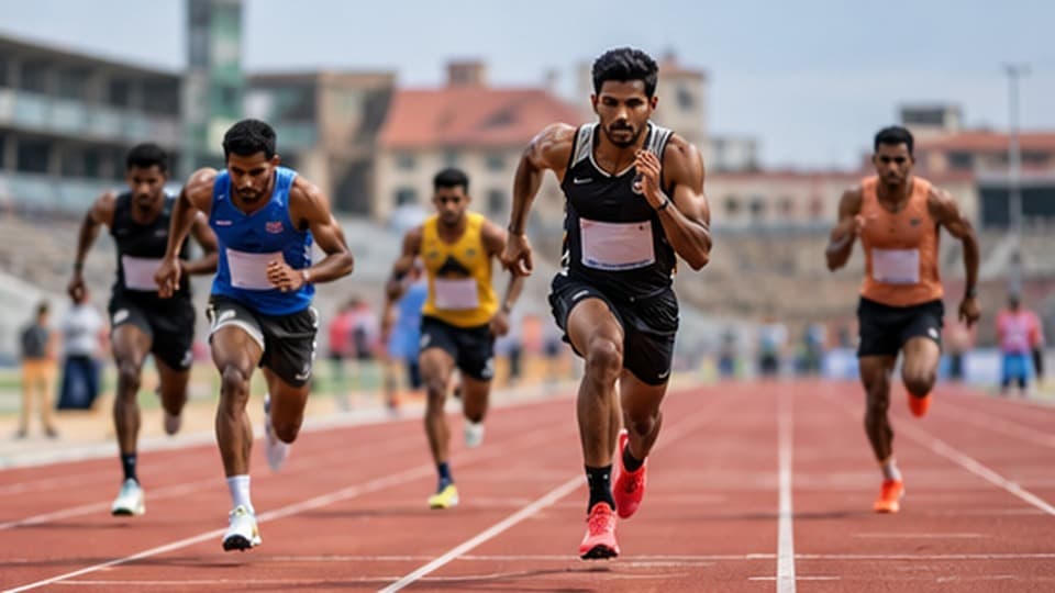 Athletics track event