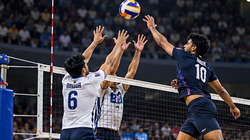 Volleyball match
